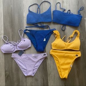 Set of Hollister bikinis S M